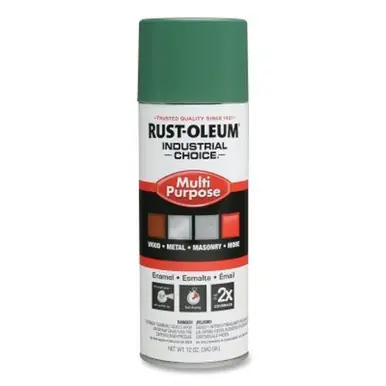 Rust-Oleum 202211 Enamel Spray, Machine Green, 12 oz (6pk)