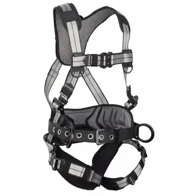 Safewaze 021-1824 - PRO+ Slate Construction Harness Alu 3D, Alu QC Chest/Legs (4X)
