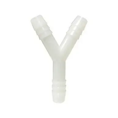 Midland Industries 33305W - Wye Connector, 1-1/8" Hose Barbed x 1-1/8" Hose Barbed x 1-1/8" Hose