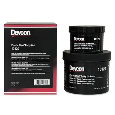 Devcon 10120 Plastic Steel Putty (A) Kit, 4 lb