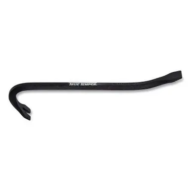 TRUE TEMPER 1169800 Gooseneck Wrecking Bar, 18" x 5/8"