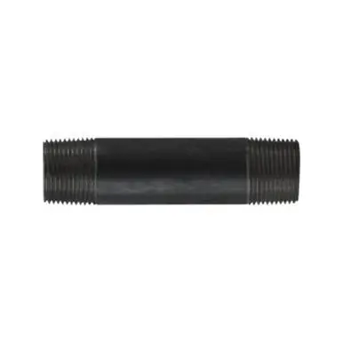 Midland Industries 57267 - Welded Pipe Nipple, 1" MPT x 1" MPT, 72" L, Steel, Black, SCH 40 Schedule