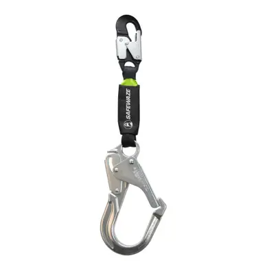 Safewaze 021-2075 - 20" Web Restraint Lanyard Alu Snap Hook, Alu Rebar Hook