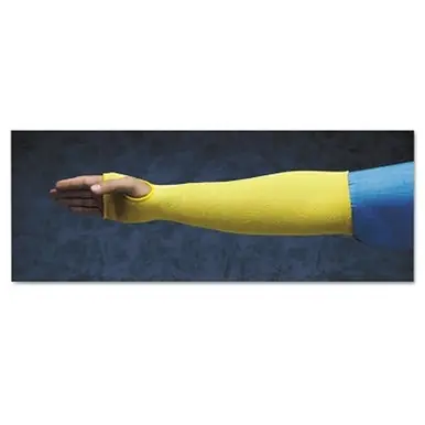 HyFlex 70-118 Protective Sleeve, 18" Long, One Size, Yellow