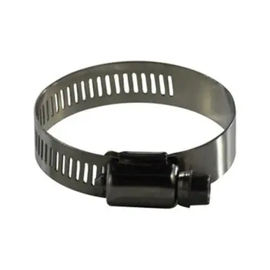 Midland Industries 620028SS -620 Series Wide Band Worm Drive Clamp, 1-5/16" Min. Clamp Dia., 316