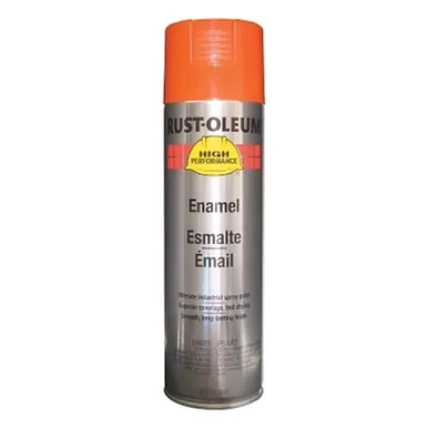 Rust-Oleum V2156838 Enamel Spray, Equipment Orange, 15 oz (6pk)