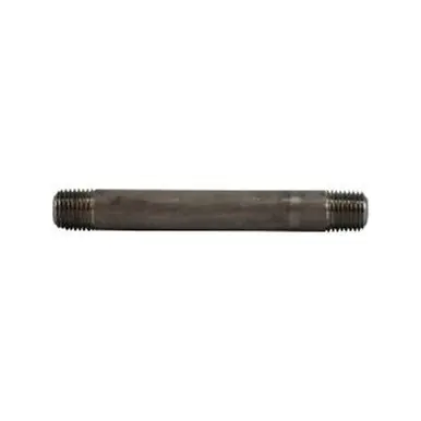 Midland Industries 51023 - Seamless Pipe Nipple, 1/4" MPT x 1/4" MPT, 2-1/2" L, Stainless Steel, SCH