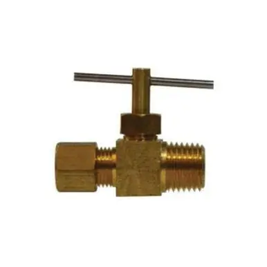 Midland Industries 09101-0404-005 - Needle Valve, 1/4 x 1/4" Nominal