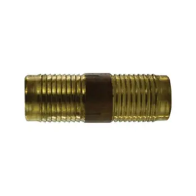 Midland Industries 73985 - Hose Mender, 1-1/4" Hose Barbed x 1-1/4" Hose Barbed, Brass