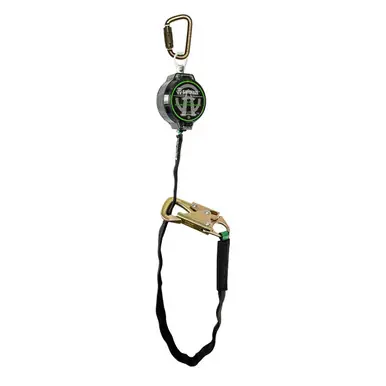 Safewaze 018-5029 - 7‘ Web 40" Tie Back Retractable with Steel Carabiner