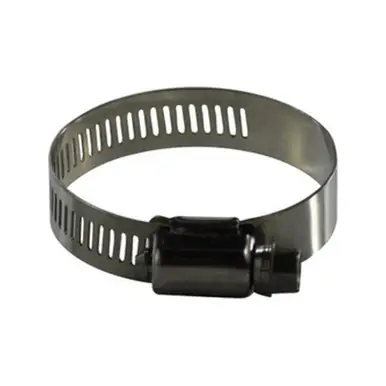 Midland Industries 620048SS -620 Series Wide Band Worm Drive Clamp, 2-9/16" Min. Clamp Dia., 316