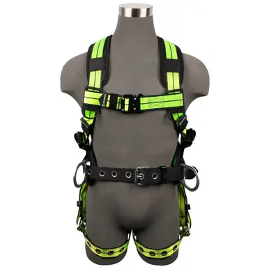 Safewaze FS-FLEX360-3X - PRO+ Construction Harness 3D, QC Chest, TB Legs