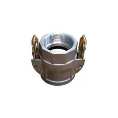 Midland Industries CGDSL-400-A1 - Cam & Groove Self-Locking Crimplok Coupler, 4" Type D x 4" FPT,