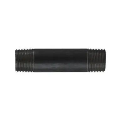 Midland Industries 57103 - Welded Pipe Nipple, 1" MPT x 1" MPT, 3" L, Steel, Black, SCH 40 Schedule