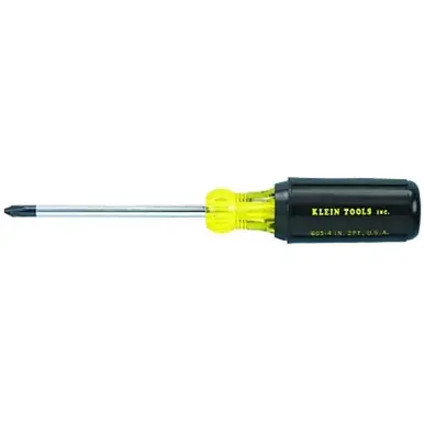 Klein Tools 603-4 Phillips-Tip Cushion-Grip Screwdriver, 2, 8-5/16" Length