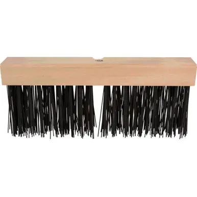 PFERD 89381 16" Flat Wire Heavy Sweep Broom, .017 x .059 Wire, 5" Trim (12pk)