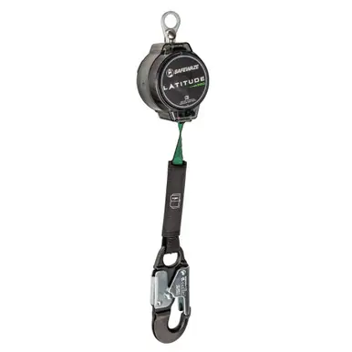 Safewaze 018-5001 - Latitude Pro 7‘ Single Web SRL-P No Attachment, Alu Snap Hook