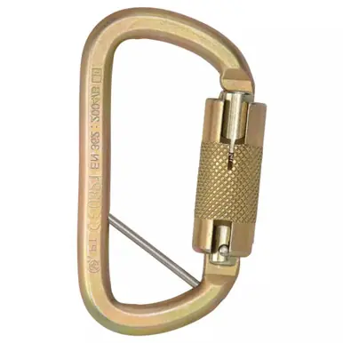 Safewaze 021-9039 - Small Steel Carabiner w/captive pin