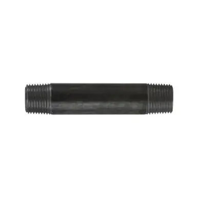 Midland Industries 57243 - Welded Pipe Nipple, 1/2" MPT x 1/2" MPT, 36 in L, Steel, Black, SCH 40