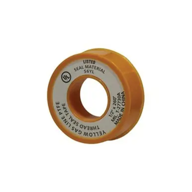 Midland Industries 982127 - Gas Line Tape, 3/4" W, 520" L, Yellow