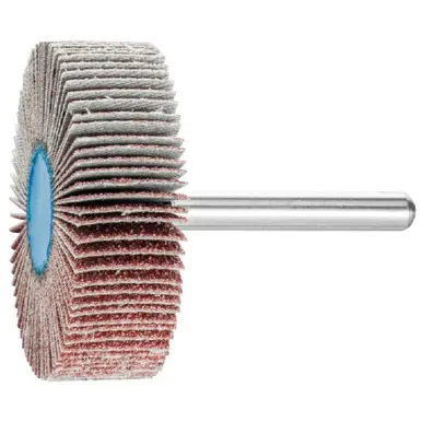 PFERD 45428 2" x 1/2" Mounted Flap Wheel 1/4" Shank - Silicon Carbide - 120 Grit (10pk)