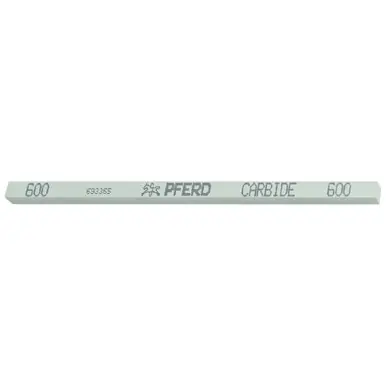 PFERD 39100 Polishing Stone, CARBIDE Type 1/4 x 1/4 x 6, SiC 600 Grit (6pk)