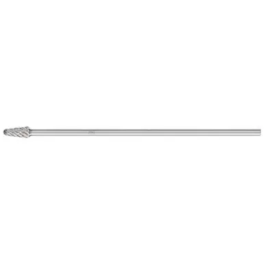 PFERD 25648 Carbide Bur - 14° Taper, STEEL Cut 5/16" x 7/8" x 1/4" Shank - SL-3 L6