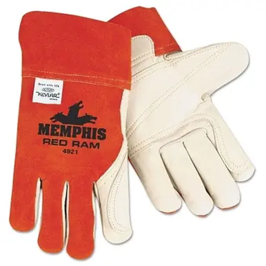 MCR 4840M Welders Gloves, M, Goat Skin