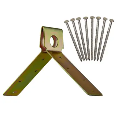 Safewaze FS871N - Knock-Down Roof Anchor, 8pc Nails