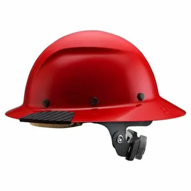 LIFT HDF-20RG DAX Fiber Resin Full Brim Hard Hat (Red)
