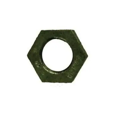Midland Industries 65707 - Hex Locknut, 1-1/2" Nominal, Iron