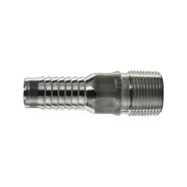 Midland Industries 973620 - Combination King Nipple, 1/2" Hose Barbed x 1/2" MPT, Aluminum