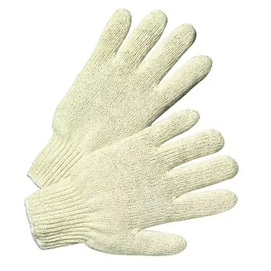 Anchor Brand 6700 Standard Weight String-Knit Gloves, Large, Natural (12pk)