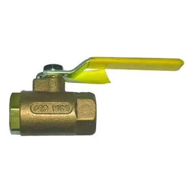 Dixon Valve BBV75 Bronze Ball Valve, 3/4", Rated for 600 PSI WOG and 150 PSI