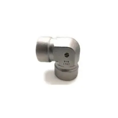 Midland Industries SS5504-NF8 - 90° Elbow, 1/2" NPT(F) x 1/2" NPT(F), Stainless Steel