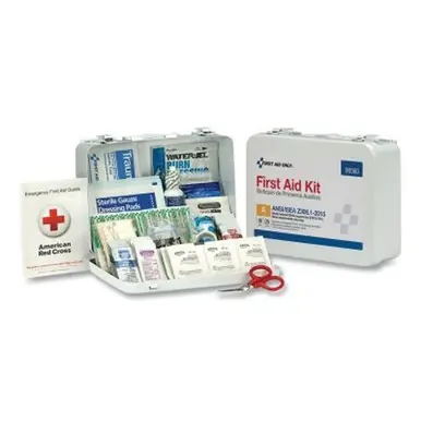 First Aid Only 90560 First Aid Kit, 25 Person, ANSI A