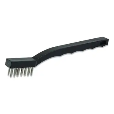 Anchor Brand 37SS Utility Brush, 3x7 Rows, Stainless Steel, Plastic Handle
