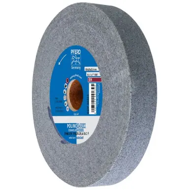 PFERD 48223 6" x 1" Convolute Wheel 1" A.H., SIC Fine (EH) 10SF