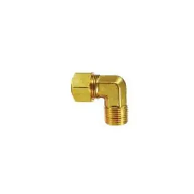 Midland Industries 00269-0604 - Elbow, 3/8" Compression x 1/4" NPT(M)F, Brass