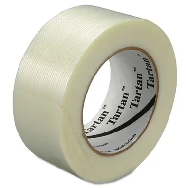 Tartan 021200-86521 Filament Tape 8934, 48mm x 60yd, 55mil, Clear