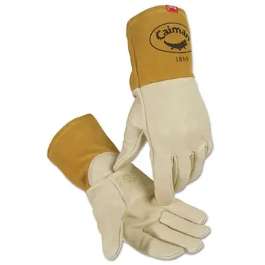 Caiman 1869-XL Welding Gloves, X-Large, 4" Gauntlet