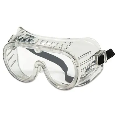 MCR Safety 2120 Standard Goggles, Small, Clear Lens, Elastic Strap (36pk)