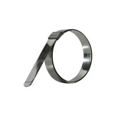 Midland Industries FLJS213 -JS Series Smooth ID Clamp, 4" Nominal, Stainless Steel