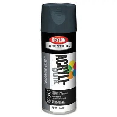 Krylon K01604A07 Paint, Shadow Gray, 12 oz (6pk)