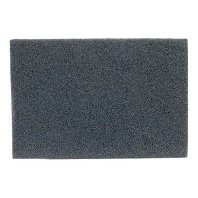 Norton 66261074600 Bear-Tex Hand Pad, Medium, Silicon Carbide, Gray