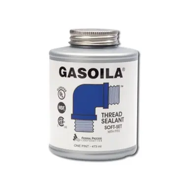 Midland Industries 983101 - Soft Set Threaded Sealant w/ Brush, 1/2 pt, Can