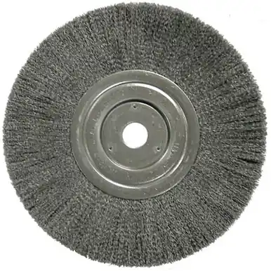 Weiler 01178 Wire Wheel, 8" x 3/4", Steel