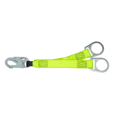 Safewaze FS813-2D - 18" D-ring Extender Snap Hook, 2 D-rings