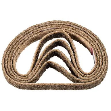 PFERD 43669 - 2" x 132" POLIVLIES Surface Cond. Belt Aluminum Oxide - Coarse Grade (10pk)