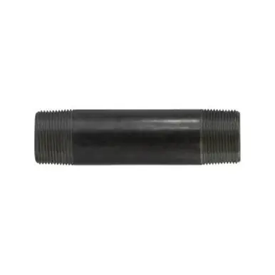 Midland Industries 57122 - Welded Pipe Nipple, 1-1/4" MPT x 1-1/4" MPT, 2-1/2" L, Steel, Black, SCH